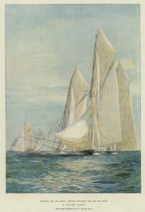 Una carrera de yates de William Lionel Wyllie